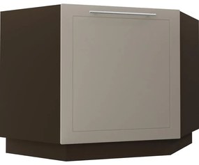 Kuchynská skrinka D12r/90 Quantum beige mat/lava