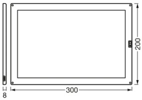 LED Stmievateľné osvetlenie nábytku SMART+ UNDERCABINET LED/8W/24/230V Wi-Fi