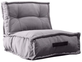 Sedací vak ve tvaru křesla Omi šedý