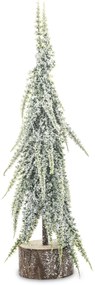 vianočný stromček na pníku osnežený 30x10x10cm