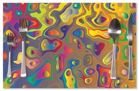 Sablio Prestieranie Farebné škvrny: 40x30cm