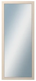 DANTIK - Zrkadlo v rámu, rozmer s rámom 50x120 cm z lišty 4020 biela prederaná (2766)