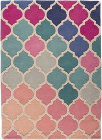 200x290 Ručne všívaný kusový koberec Illusion Rosella Pink Blue