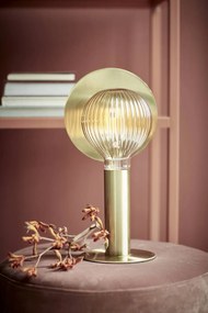 DEAN DISC | dizajnová stolná lampa Farba: Mosadz