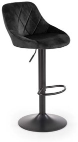 Halmar Barová stolička H101 - černá