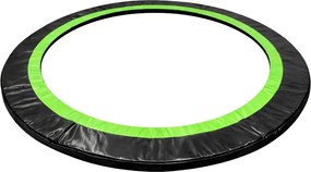 Ochrana pružín pre trampolínu LEAN SPRING PAD, čierna, 180–183 cm, 6 ft