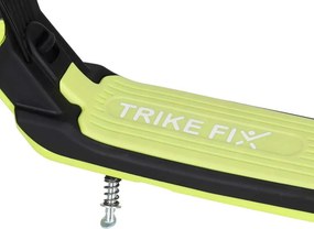 KIK Detská skladacia kolobežka Trike Fix, LED kolesá, neónovo zelená