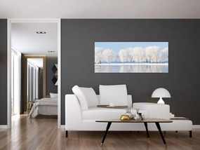 Obraz zimnej krajiny (120x50 cm)