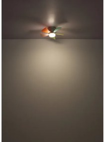 Globo 03609B - LED stmievateľný stropný ventilátor HINES 10W/230V 3000-6500K + diaľkové ovládanie