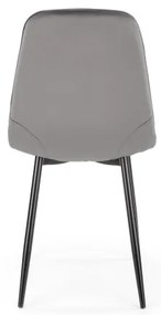 Jedálna stolička KINDREL, 1 ks, sivá