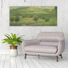 Obraz - Julian Alden Weir, Obweebetuck, reprodukcia (120x50 cm)