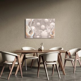Obraz - Zakliate labute (90x60 cm)