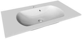 Alpha 90 Umývadlo Konglomerát Biela