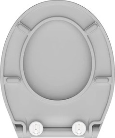 Eisl Sanitär WC sedátko Duroplast Soft Close Slim Grey 82702