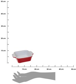 Keramická zapekacia misa Simple Red sada 2ks