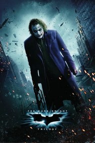 Umelecká tlač The Dark Knight Trilogy - Joker, (26.7 x 40 cm)