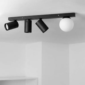 BRILAGI - Bodové svietidlo SELE BALL 3xGU10/30W/230V + 1xG9/10W čierna