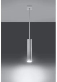Sollux SL.0323 - Luster na lanku LAGOS 1 1xGU10/10W/230V biela