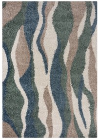 Flair Rugs koberce Kusový koberec Alta Stream Blue/Green - 160x230 cm