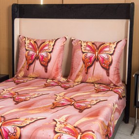 Obliečky z mikrovlákna MONARELLE ružové Rozmer obliečky: 70 x 80 cm | 140 x 200 cm