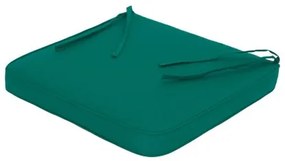 Podsedák na záhradnú stoličku MASZA zelený/béžové pásy ekolen