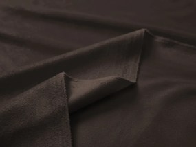 Biante Zamatový záves Velvet Prémium SVP-016 Tmavo hnedý - šírka 135 cm 135x150 cm