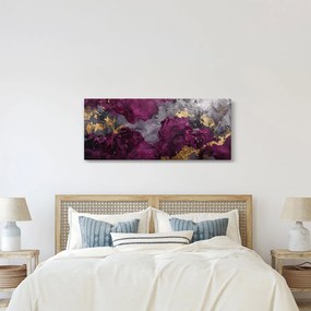 Obraz - Textúrovanie abstrakcie (120x50 cm)