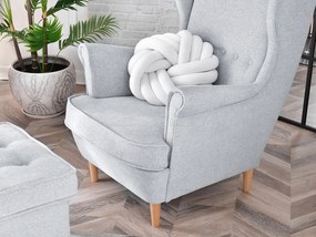 Relaxačné kreslo Margis (sivá). Akcia -20%. Vlastná spoľahlivá doprava až k Vám domov. 1136041