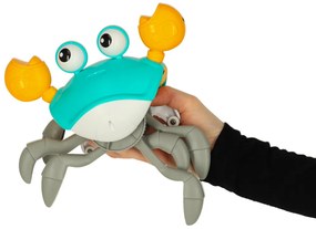 Interaktívny krab KIK so zvukom a senzorom, zelený