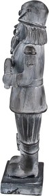 Dekorace louskáček na ořechy Šedá 15*11*47 cm - 15*11*47 cm