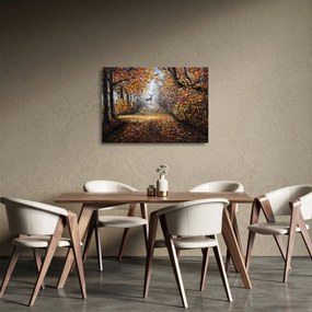 Sklenený obraz - Duch lesa (70x50 cm)
