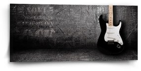 Sablio Obraz Gitara - 110x50 cm