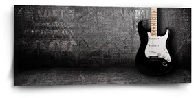 Sablio Obraz Gitara - 110x50 cm