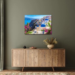 Obraz - Santorini, Grécko (70x50 cm)