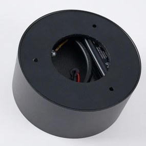 BRILAGI - LED Vonkajšie stropné svietidlo FORIS LED/14W/230V priemer 12 cm čierna IP44