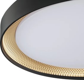 Brilliant - LED stmievateľné stropné svietidlo WALDO LED/36W/230V čierna/zlatá + DO