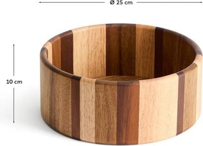 Drevená servírovacia miska v prírodnej farbe Nover – Kave Home