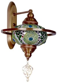 Nástenné svietidlo YENI 1xE27/40W/230V bronzové