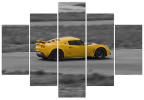 Obraz - Rýchle auto (150x105 cm)