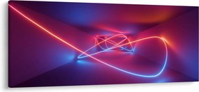 Obraz modernej abstrakcie (120x50 cm)