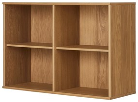 Závesná knižnica v dekore duba v prírodnej farbe 89x61 cm Mistral – Hammel Furniture