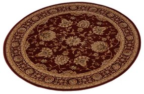 Koberce Breno Kusový koberec PRAGUE kruh 520/IB2S, hnedá, viacfarebná,160 x 160 cm