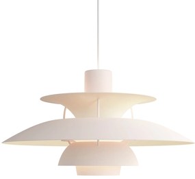 Louis Poulsen Závesná lampa PH 5 Monochrome Pale blush
