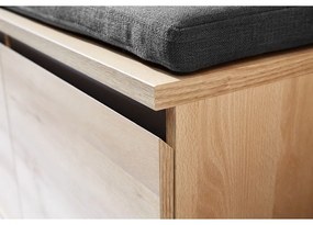 Skrinka na topánky v dekore buka s lavicou Lissabon - Germania