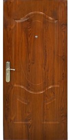 Dvere vchodové Mx-zeus 90P zlatý dub pp