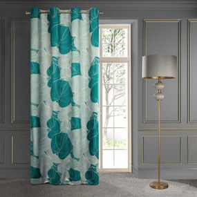 ZATEMŇOVACÍ ZÁVES NA KRÚŽKOCH LIMITED COLLECTION SALVIA1 140X250 CM ZELENÁ