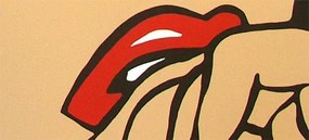 Ručne maľovaný POP Art obraz LICHTENSTEIN | rôzne rozmery