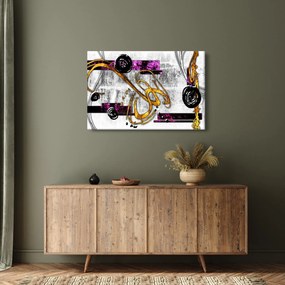 Obraz abstrakcie (90x60 cm)