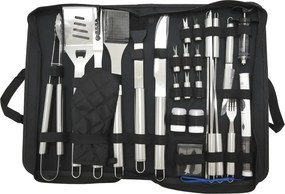 Súprava náčinia na grilovanie 27 ks – Cattara