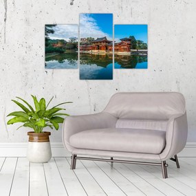 Obraz - Chrám Byodo-in, Japonsko (90x60 cm)